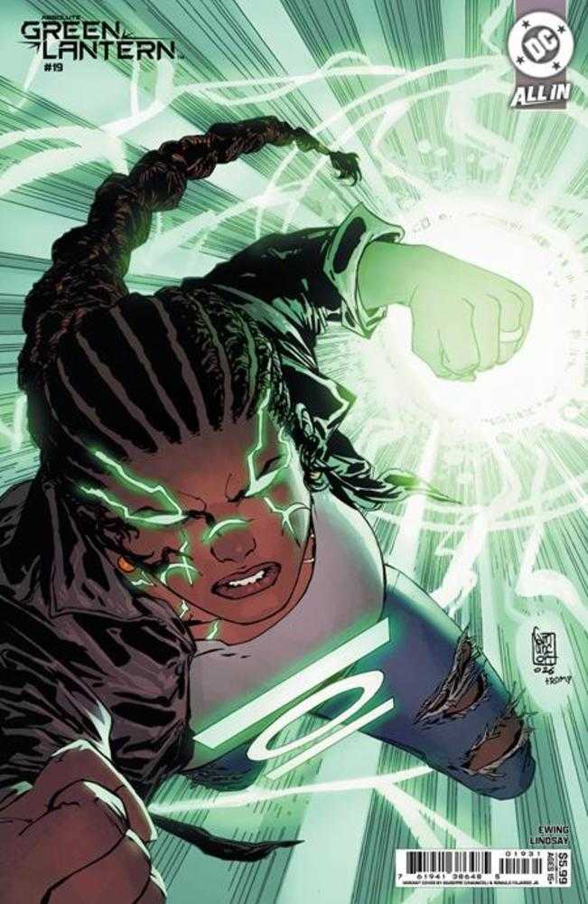 ABSOLUTE GREEN LANTERN #19 COVER C GIUSEPPE CAMUNCOLI CARD STOCK VARIANT(Expected in Stock 10/7/26)