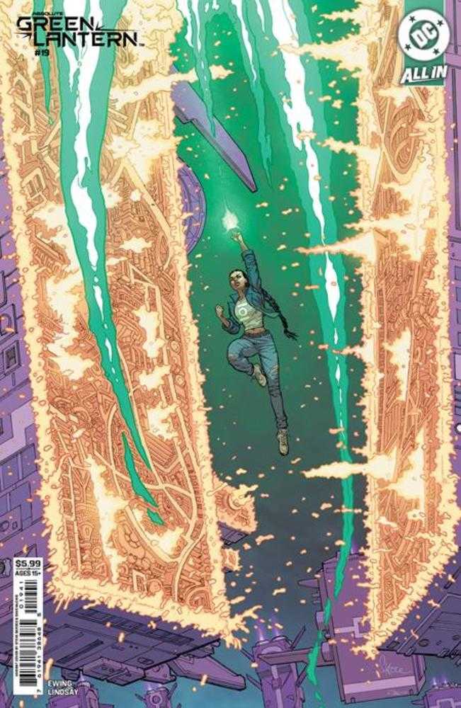ABSOLUTE GREEN LANTERN #19 COVER D STEVE SKROCE CARD STOCK VARIANT (Expected in Stock 10/7/26)