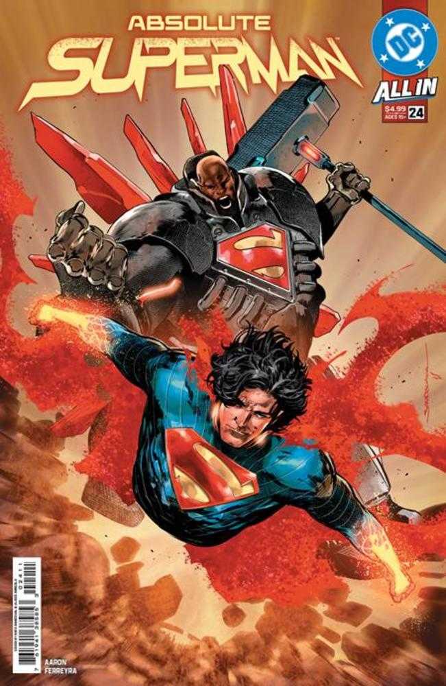 ABSOLUTE SUPERMAN #24 COVER A RAFA SANDOVAL (Expected in Stock 10/7/26)