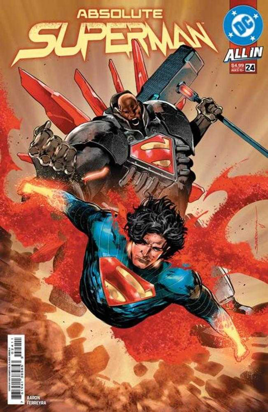 ABSOLUTE SUPERMAN #24 COVER A RAFA SANDOVAL (Expected in Stock 10/7/26)