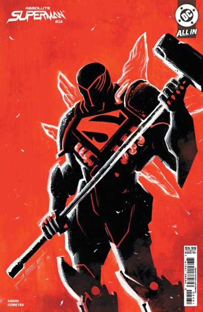 ABSOLUTE SUPERMAN #24 COVER C JUAN FERREYRA CARD STOCK VARIANT (Expected in Stock 10/7/26)