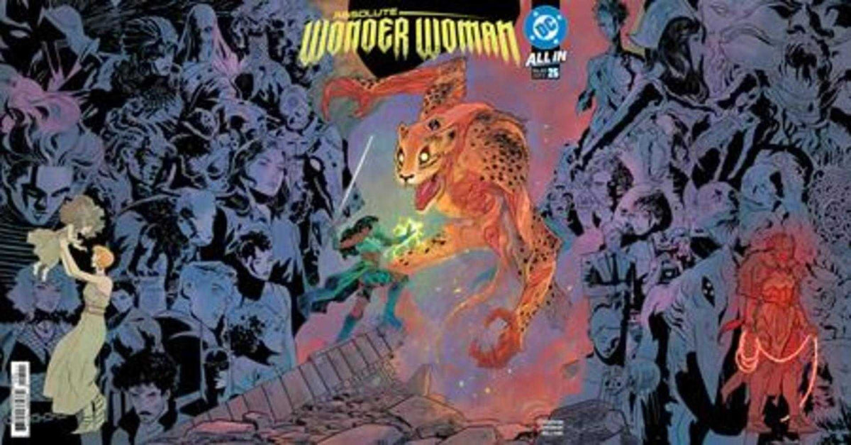 ABSOLUTE WONDER WOMAN #25 COVER A HAYDEN SHERMAN GATEFOLD TRIPTYCH (Expected in Stock 10/28/26)