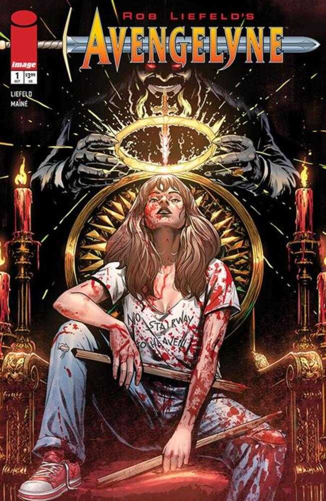 AVENGELYNE #1 COVER A DANIEL MAINE (MATURE) (Expected in Stock 10/7/26)