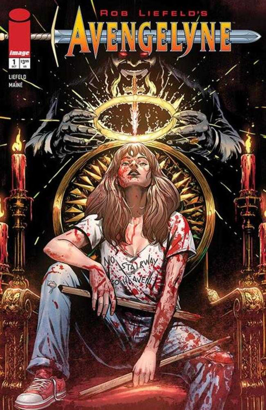 AVENGELYNE #1 COVER A DANIEL MAINE (MATURE) (Expected in Stock 10/7/26)