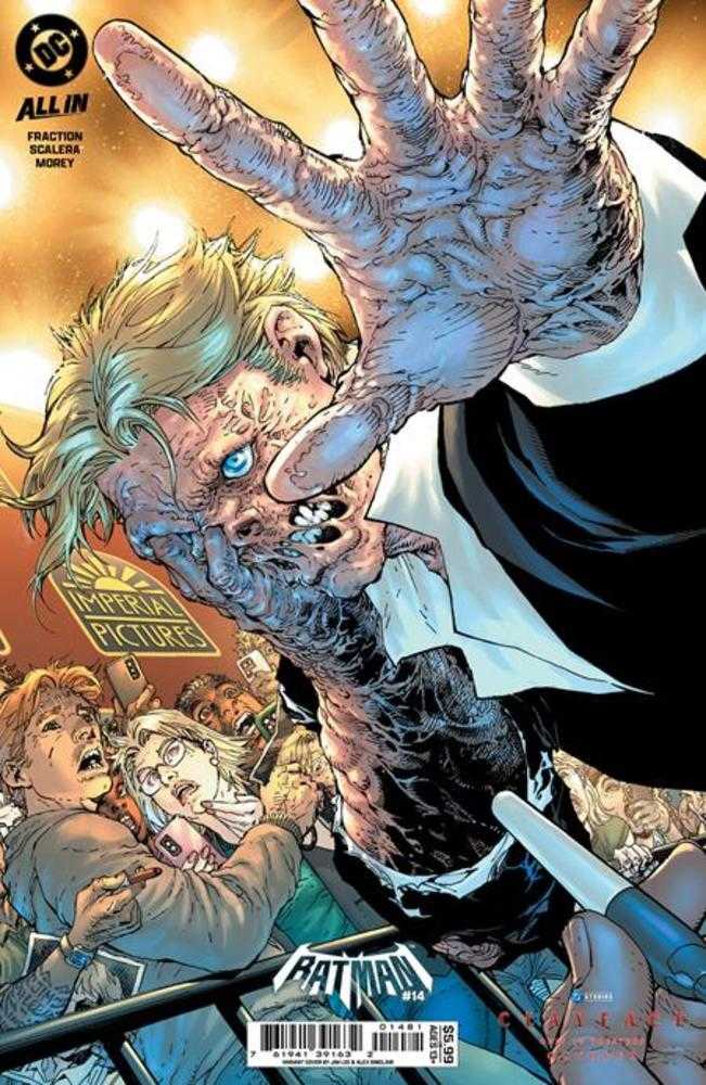 BATMAN #14 COVER G JIM LEE CLAYFACE MOVIE CARD STOCK VARIANT (BATMAN BAD SEEDS) (Expected in Stock 10/7/26)