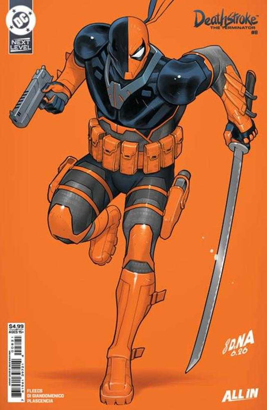 DEATHSTROKE THE TERMINATOR #8 COVER B DAVID NAKAYAMA CARD STOCK VARIANT