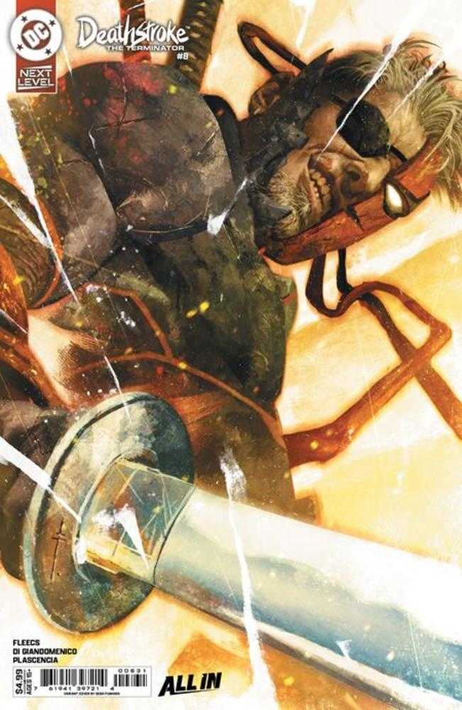 DEATHSTROKE THE TERMINATOR #8 COVER C SEBASTIAN FIUMARA CARD STOCK VARIANT (Expected in Stock 10/21/26)
