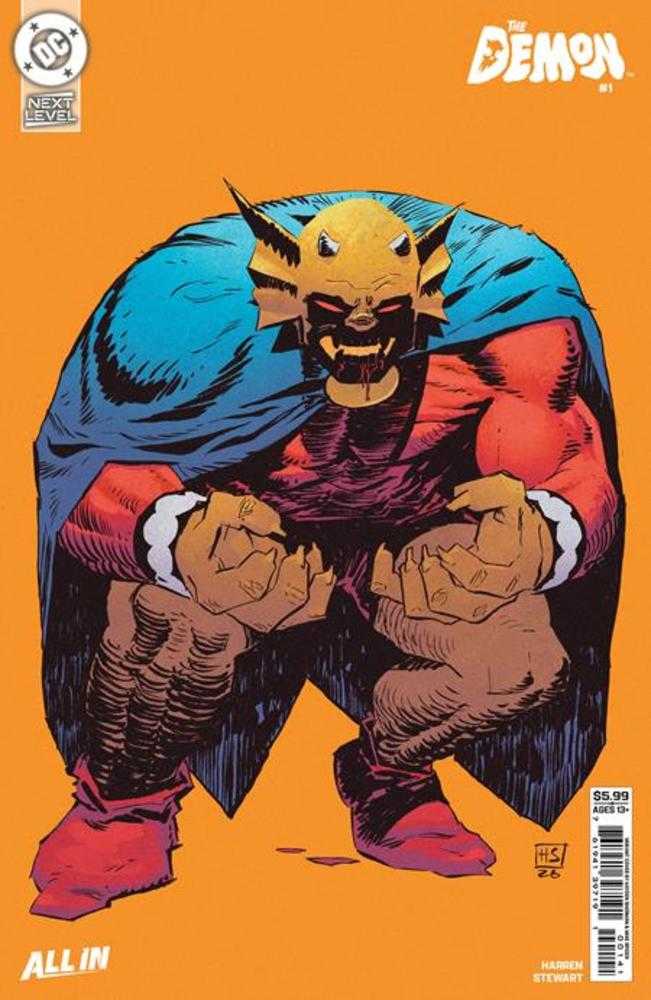 DEMON #1 COVER D HAYDEN SHERMAN NEXT LEVEL CARD STOCK VARIANT (Expected in Stock 10/7/26)