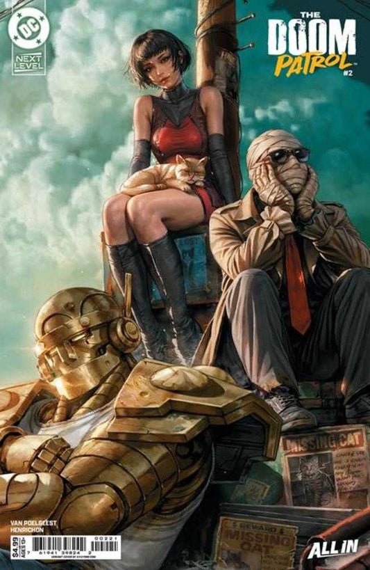 DOOM PATROL #2 COVER B KYUYONG EOM CARD STOCK VARIANT (Expected in Stock 10/14/26)