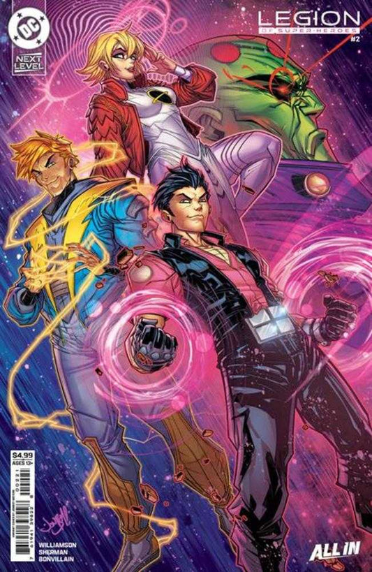 LEGION OF SUPER HEROES #2 COVER B JONBOY MEYERS CARD STOCK VARIANT (Expected in Stock 10/14/26)