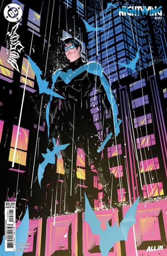 NIGHTWING #143 COVER B RILEY ROSSMO CARD STOCK VARIANT (BATMAN BAD SEEDS) (Expected in Stock 10/21/26)