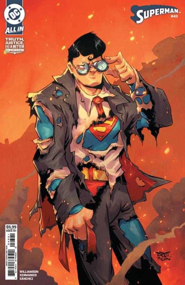 SUPERMAN #43 COVER B BRETT BEAN CARD STOCK VARIANT (Expected in Stock 10/28/26)