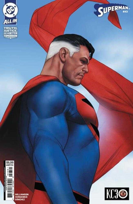SUPERMAN #43 COVER E BEN OLIVER KINGDOM COME 30TH ANNIVERSARY CARD STOCK VARIANT (Expected in Stock 10/28/26)