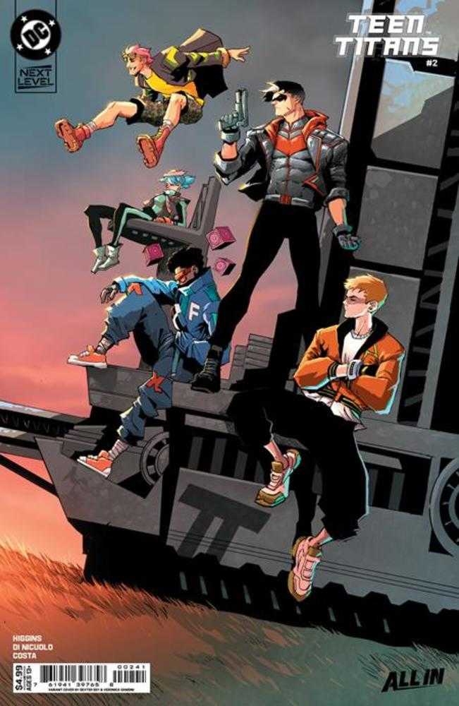TEEN TITANS #2 COVER D DEXTER SOY CARD STOCK VARIANT (Expected in Stock 10/14/26)