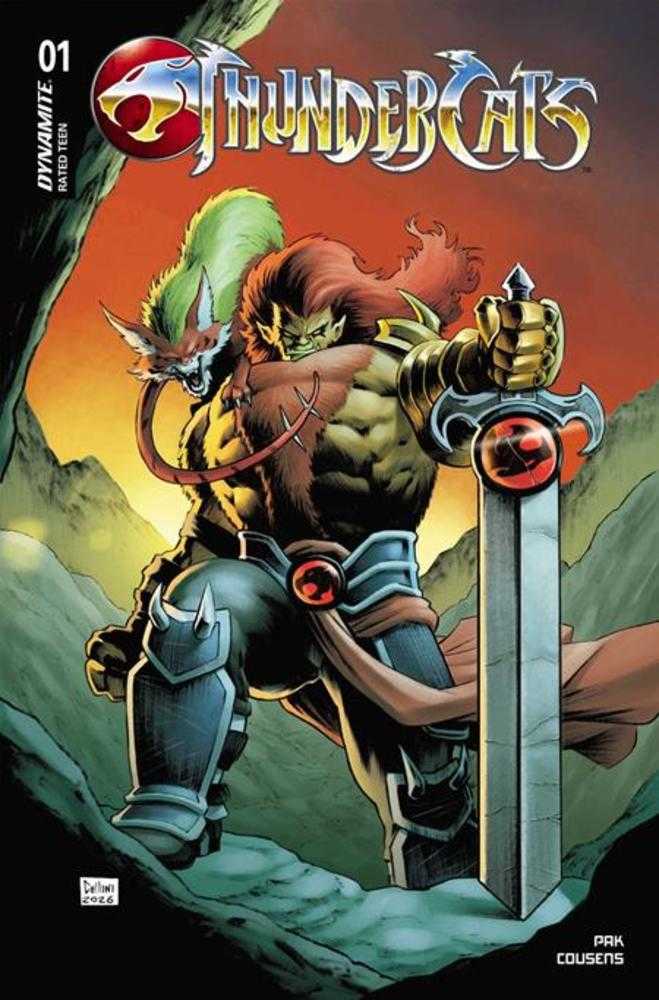 THUNDERCATS (2026) #1 COVER C DANIELE CELLINI VARIANT (Expected in Stock 10/21/26)