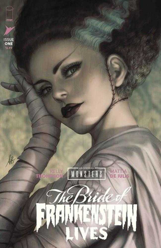 UNIVERSAL MONSTERS THE BRIDE OF FRANKENSTEIN LIVES #1 (OF 4) COVER C STANLEY ARTGERM LAU VARIANT (Expected in Stock 10/28/26)