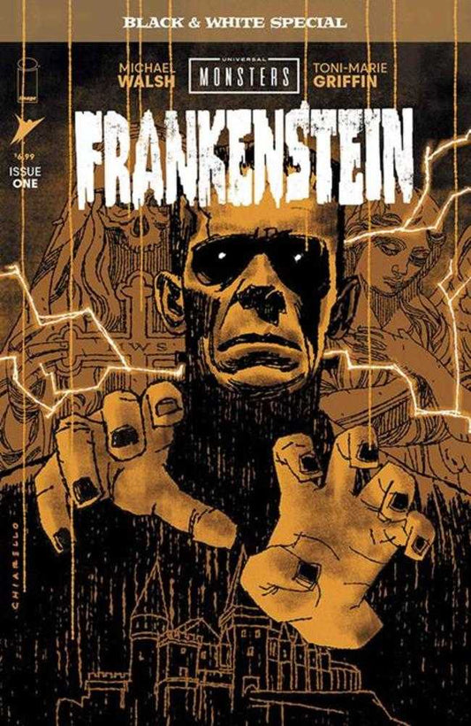 UNIVERSAL MONSTERS FRANKENSTEIN BLACK & WHITE SPECIAL #1 (OF 2) COVER B MARK CHIARELLO VARIANT (Expected in Stock 10/14/26)