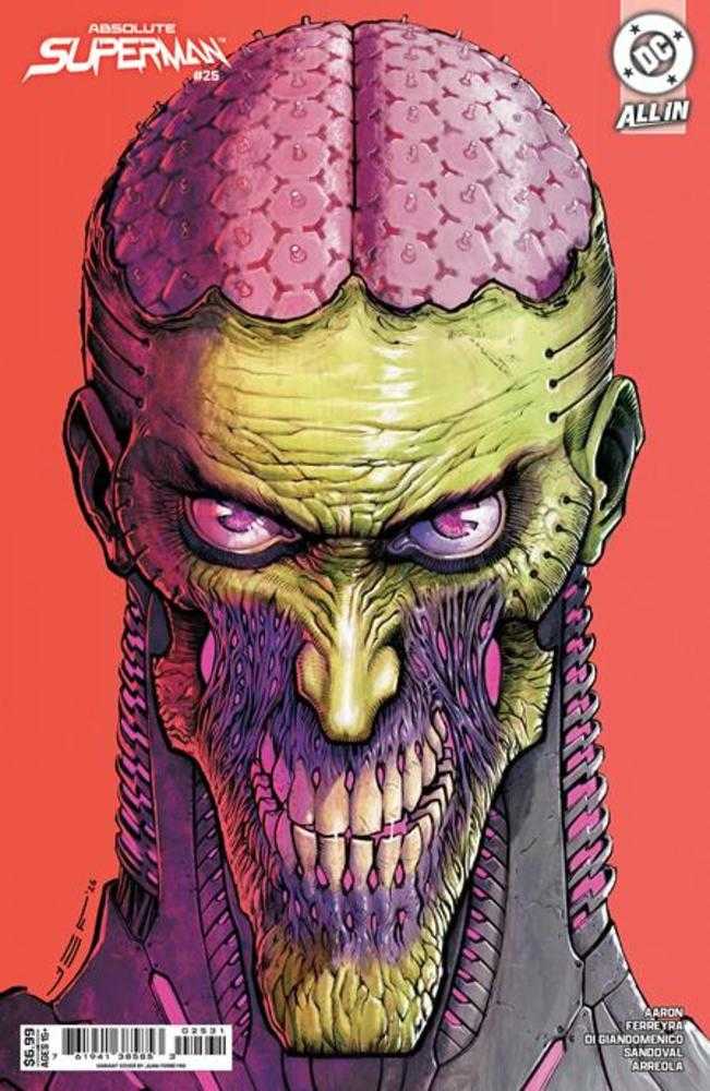 ABSOLUTE SUPERMAN #25 COVER C JUAN FERREYRA CARD STOCK VARIANT (Expected in Stock 11/4/26)