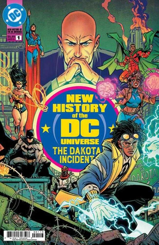 NEW HISTORY OF THE DC UNIVERSE THE DAKOTA INCIDENT #1 (ONE SHOT) 3RD PRINT COVER A DIEGO OLORTEGUI (Expected in Stock 10/14/26)