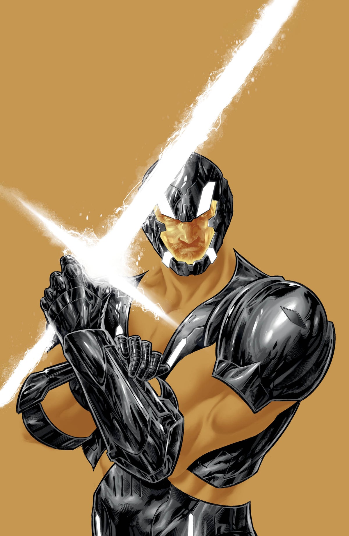 X O MANOWAR: BLACK, WHITE & GOLD #1 VARIANT C (FAJARDO FULL ART) (Expected in Stock 10/21/26)