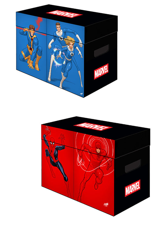 MARVEL GRAPHIC COMIC STORAGE BOX: COLOR BLOCK BY DAVID NAKAYAMA [BUNDLES OF 5]
