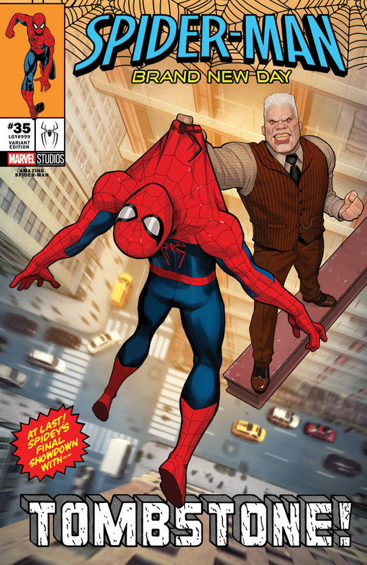 AMAZING SPIDER-MAN #35 DAVID NAKAYAMA SPIDER-MAN: BRAND NEW DAY MARVEL STUDIOS VARIANT (Expected in Stock 8/26/26)