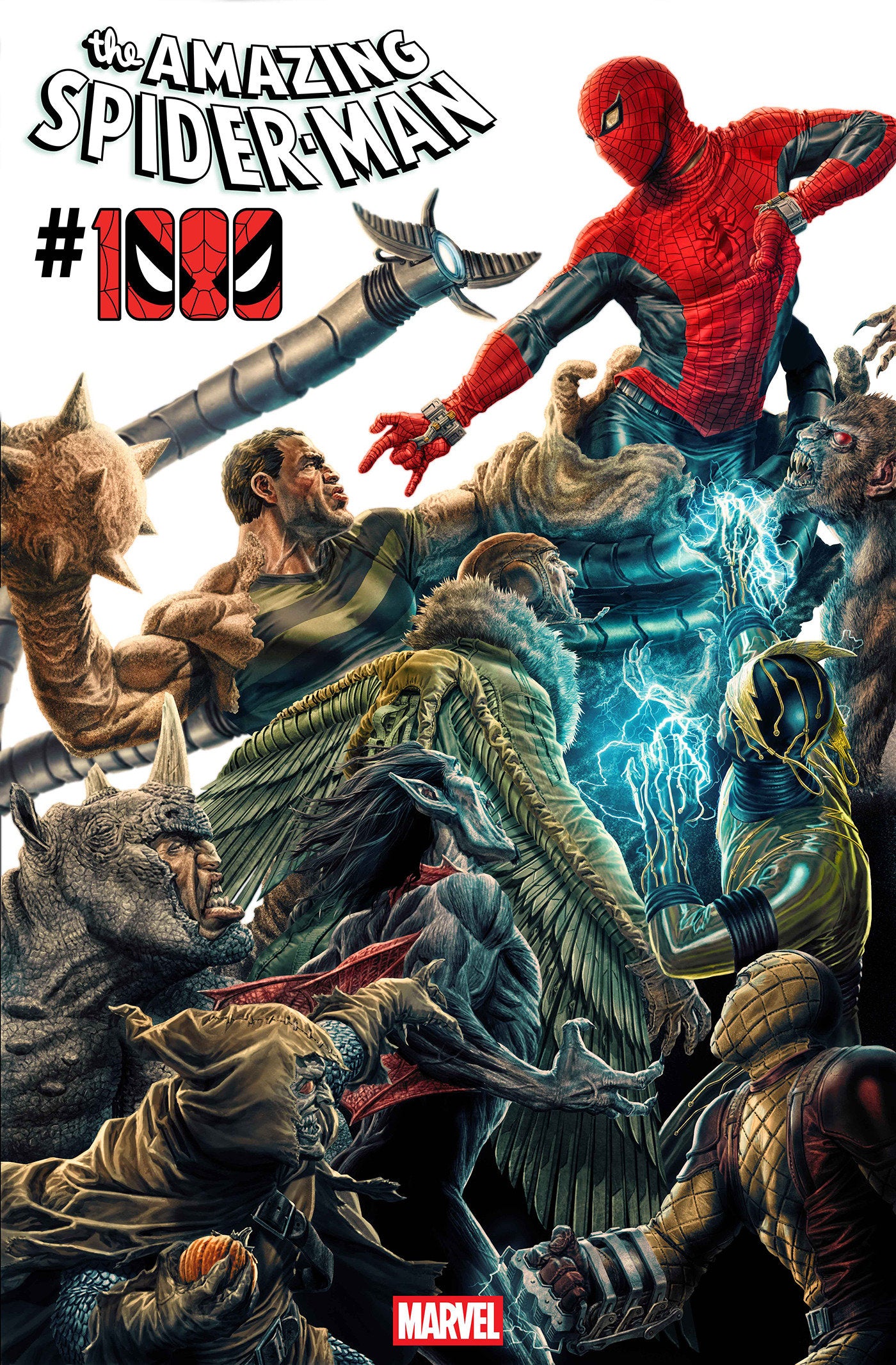 AMAZING SPIDER-MAN #1000 LEE BERMEJO AMAZING VISIONS VARIANT (Expected in Stock 9/16/2026)