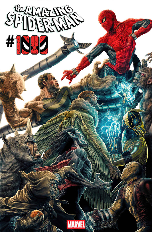 AMAZING SPIDER-MAN #1000 LEE BERMEJO AMAZING VISIONS VARIANT (Expected in Stock 9/16/2026)