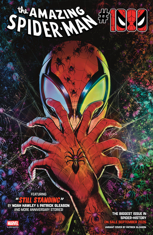 AMAZING SPIDER-MAN #1000 PATRICK GLEASON WEB HEAD VARIANT (Expected in Stock 9/16/2026)