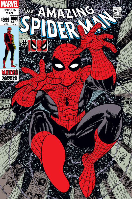 AMAZING SPIDER-MAN #1000 ERIK LARSEN VARIANT [1:25] (Expected in Stock 9/16/2026)