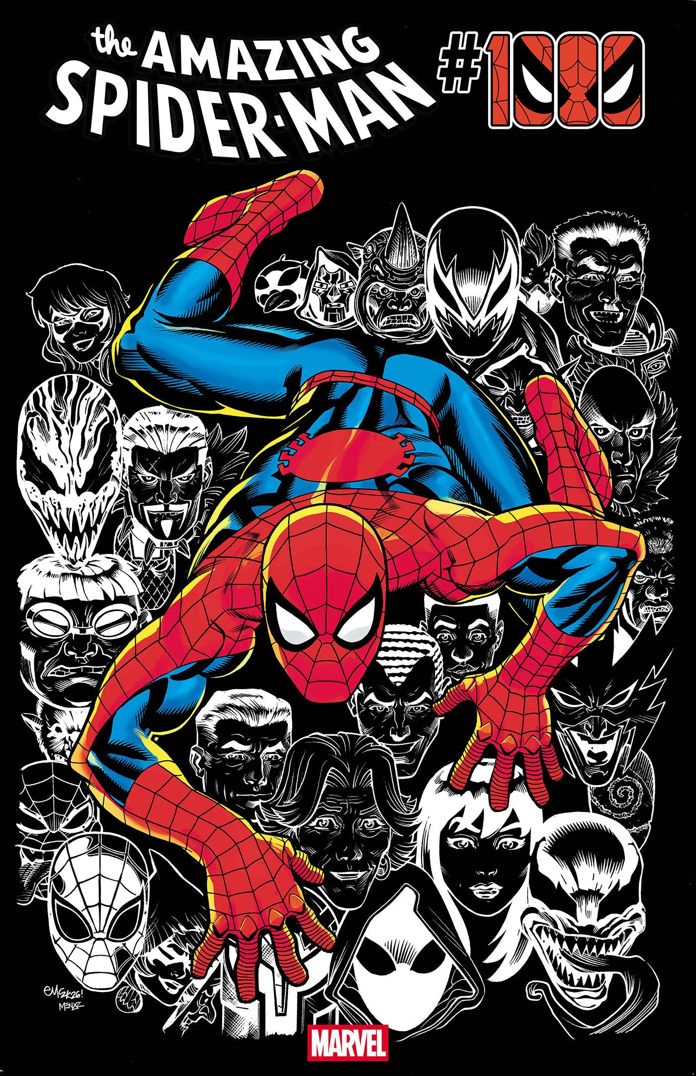 AMAZING SPIDER-MAN #1000 EDITION MCGUINNESS FOIL VARIANT (Expected in Stock 9/16/2026)