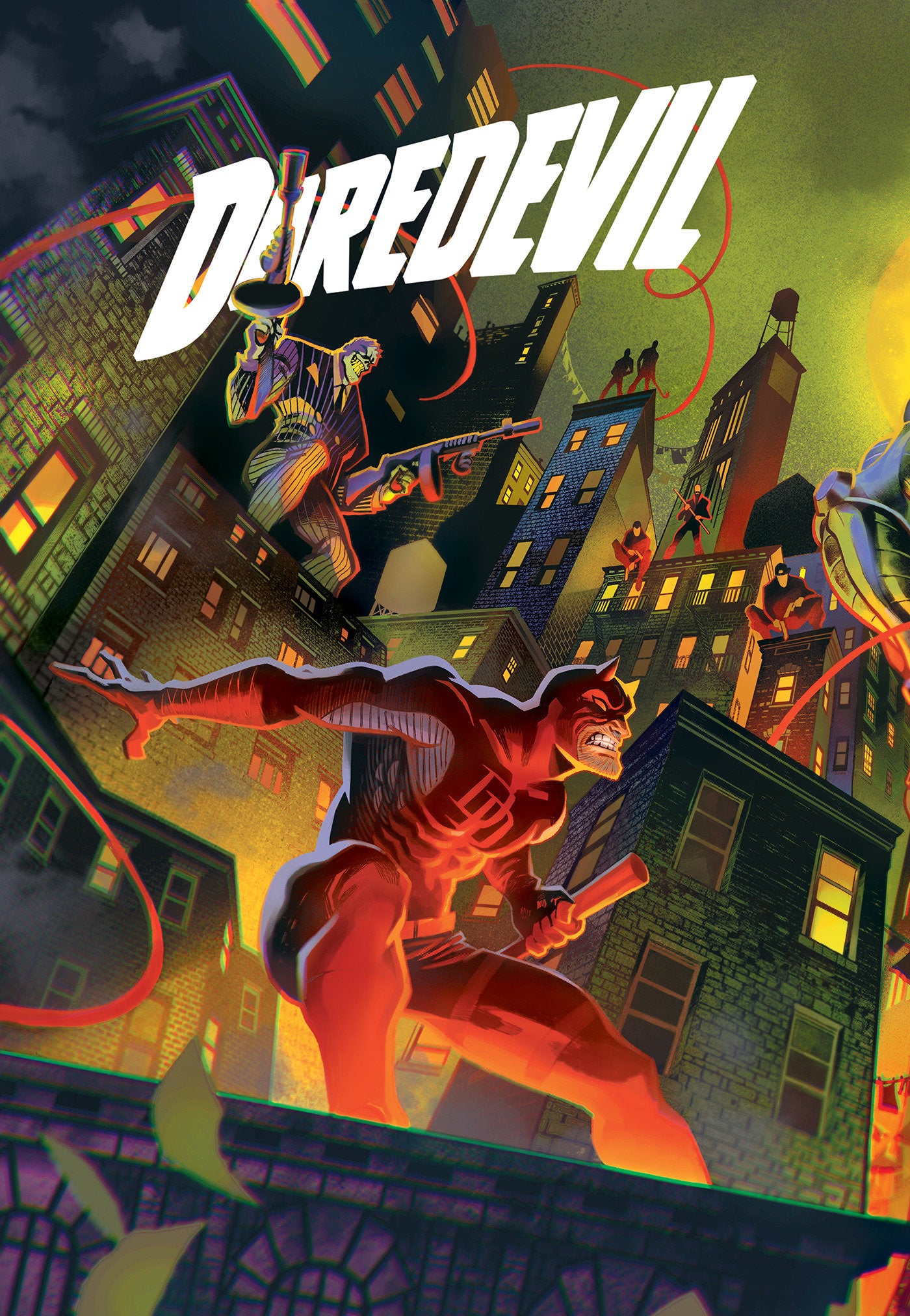 DAREDEVIL #6 FLAVIANO 2 PART CONNECTING VARIANT