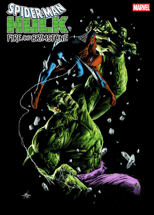 SPIDER-MAN/HULK: FIRE AND BRIMSTONE #3 GABRIELE DELL'OTTO VARIANT (Expected in Stock 10/28/26)