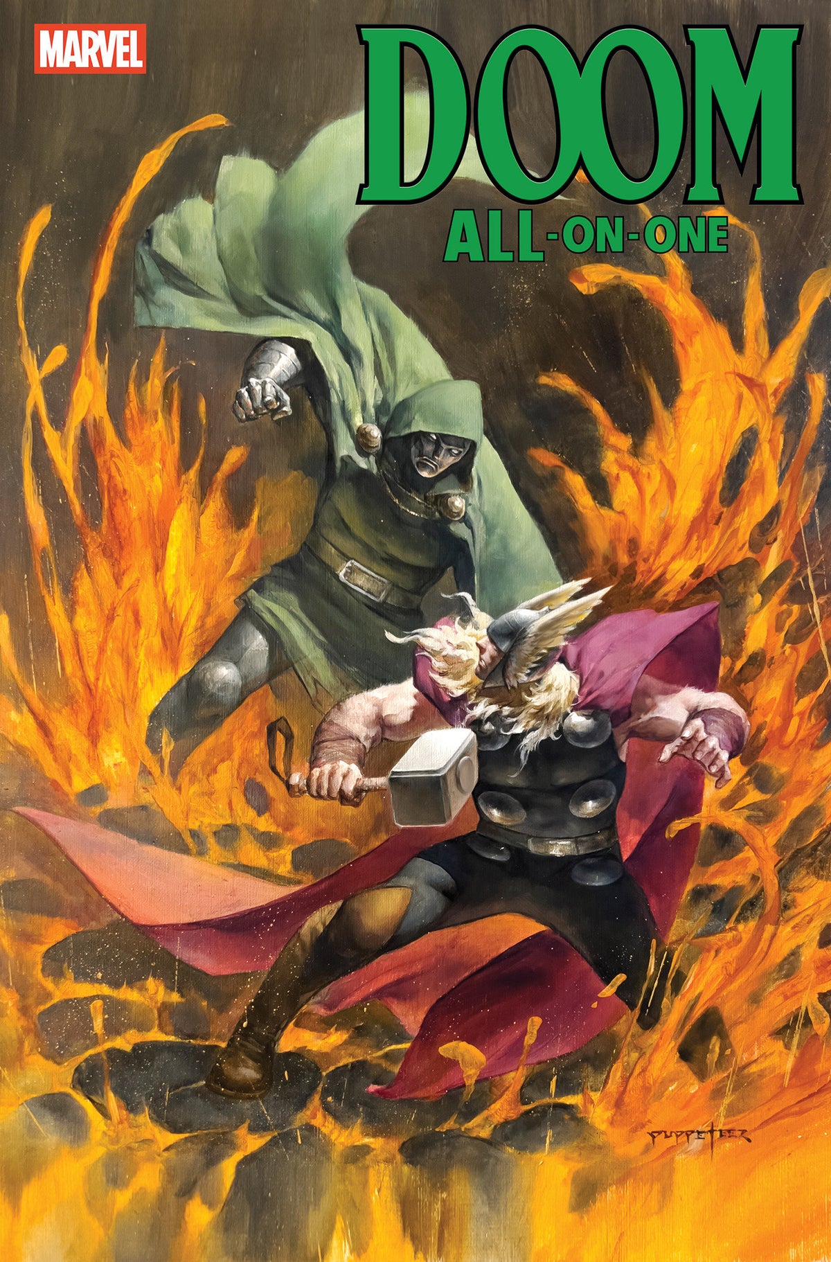 DOOM ALL ON ONE #1 PUPPETEER LEE FOIL VARIANT (Expected in Stock 10/14/26)