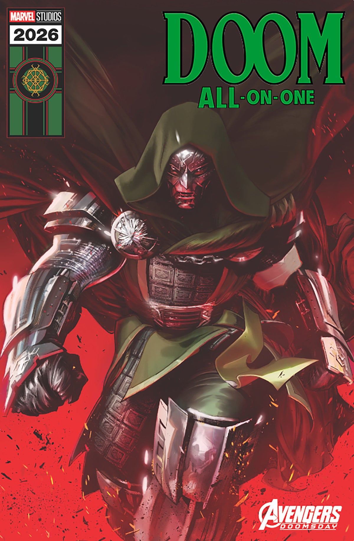DOOM ALL ON ONE #1 ALEXANDER LOZANO MARVEL STUDIOS AVENGERS: DOOMSDAY VARIANT (Expected in Stock 10/14/26)