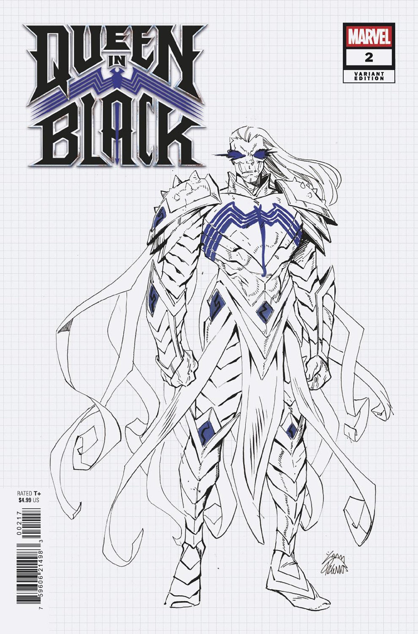QUEEN IN BLACK #2 RYAN STEGMAN DESIGN VARIANT [QIB] (Expected in Stock 8/5/26)