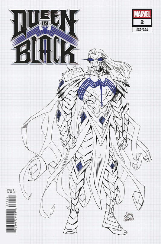 QUEEN IN BLACK #2 RYAN STEGMAN DESIGN VARIANT [QIB] (Expected in Stock 8/5/26)