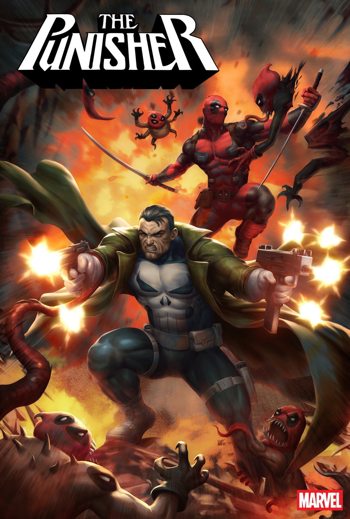 PUNISHER #9 KENDRICK LIM VARIANT [BG] (Expected in Stock 10/28/26)