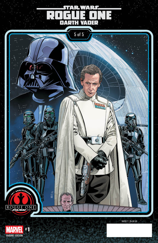 STAR WARS: ROGUE ONE   DARTH VADER #1 CHRIS SPROUSE ROGUE ONE 10 TH ANNIVERSARY VARIANT (Expected in Stock 10/28/26)