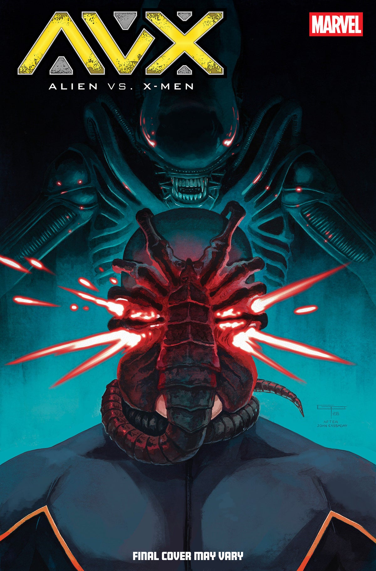 ALIEN VS. X-MEN #2 GERMAN PERALTA VARIANT (Expected in Stock 10/28/26)