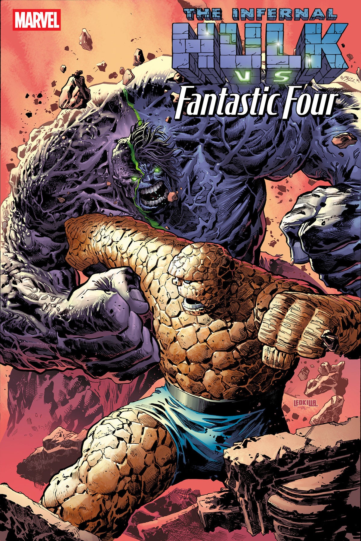 INFERNAL HULK VS. FANTASTIC FOUR #1 KEN LASHLEY VARIANT (Expected in Stock 10/14/26)