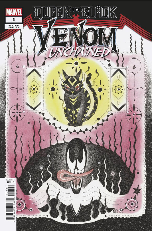 QUEEN IN BLACK: VENOM UNCHAINED #1 PEACH MOMOKO VARIANT [QIB] (Expected in Stock 8/5/26)