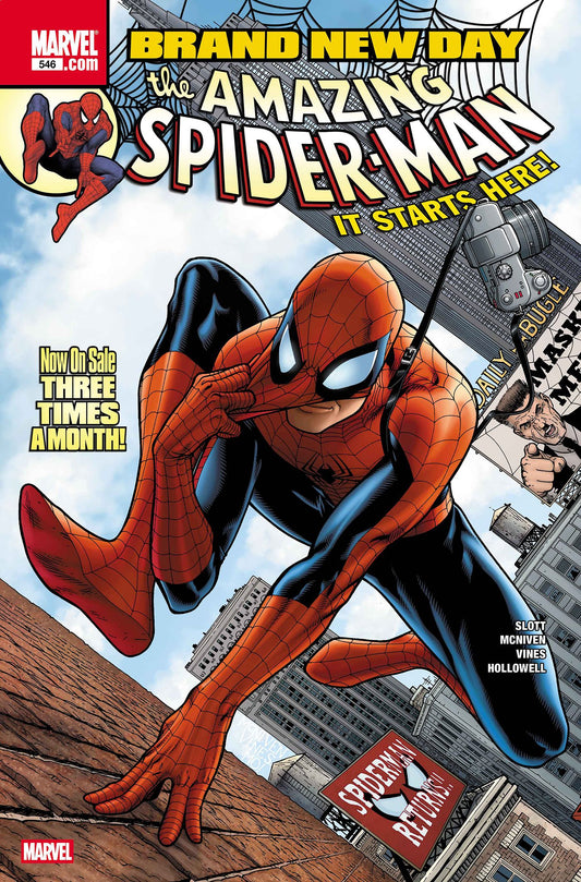 AMAZING SPIDER-MAN #546 FACSIMILE EDITION