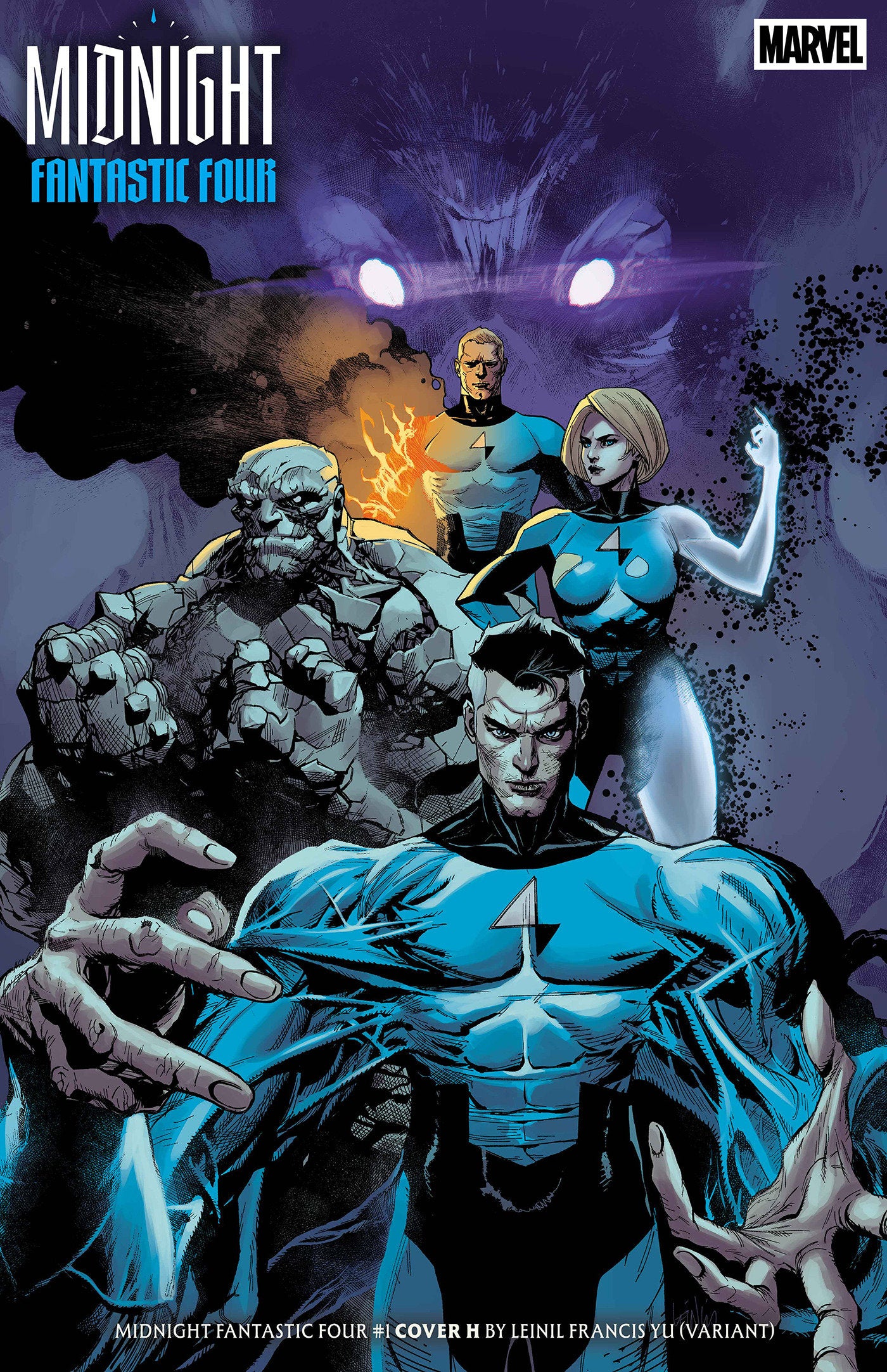 MIDNIGHT FANTASTIC FOUR #1 COVER H LEINIL YU VARIANT (Expected in Stock 10/7/26)