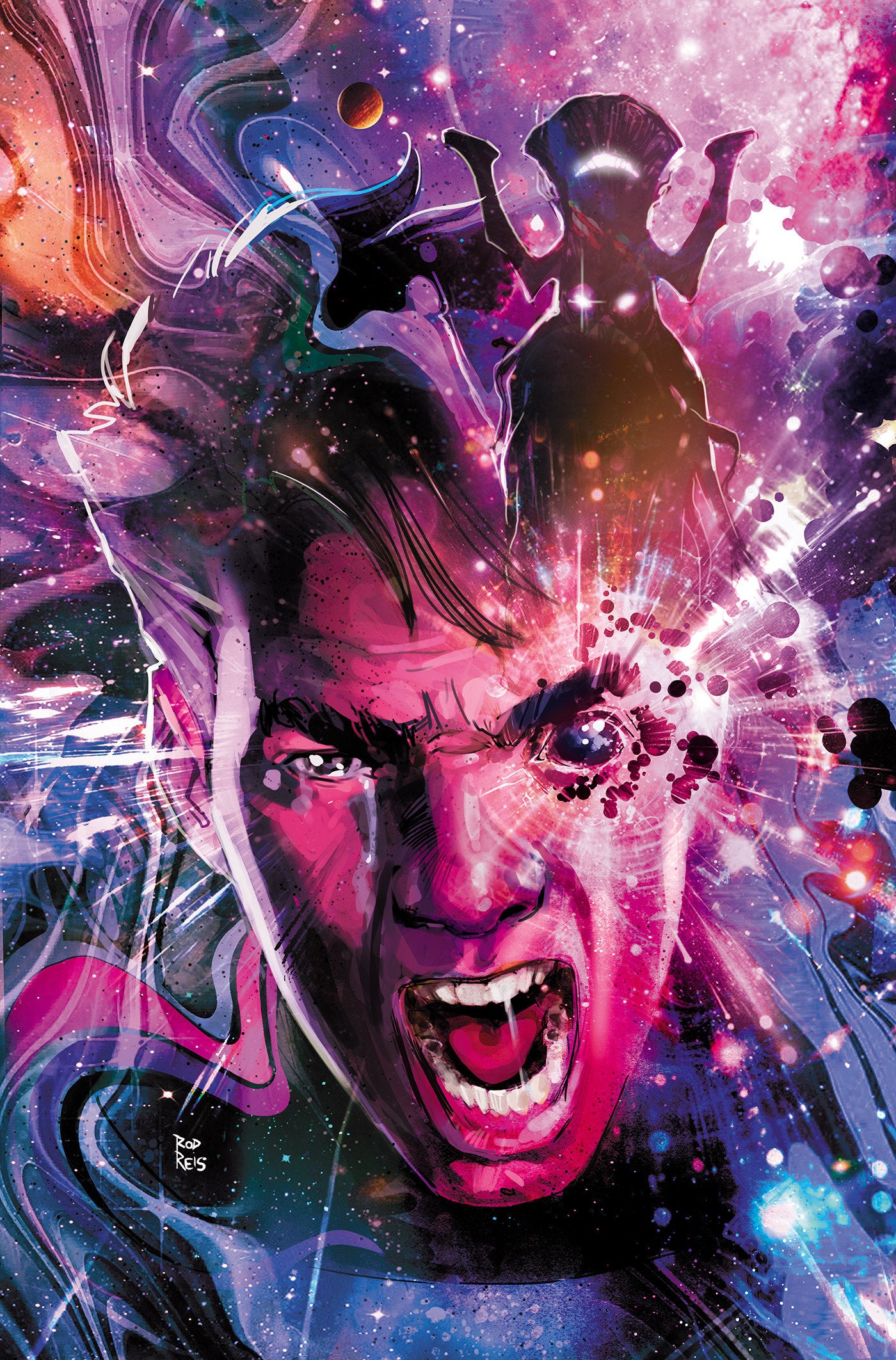 MIDNIGHT FANTASTIC FOUR #1 COVER I ROD REIS VARIANT (Expected in Stock 10/7/26)