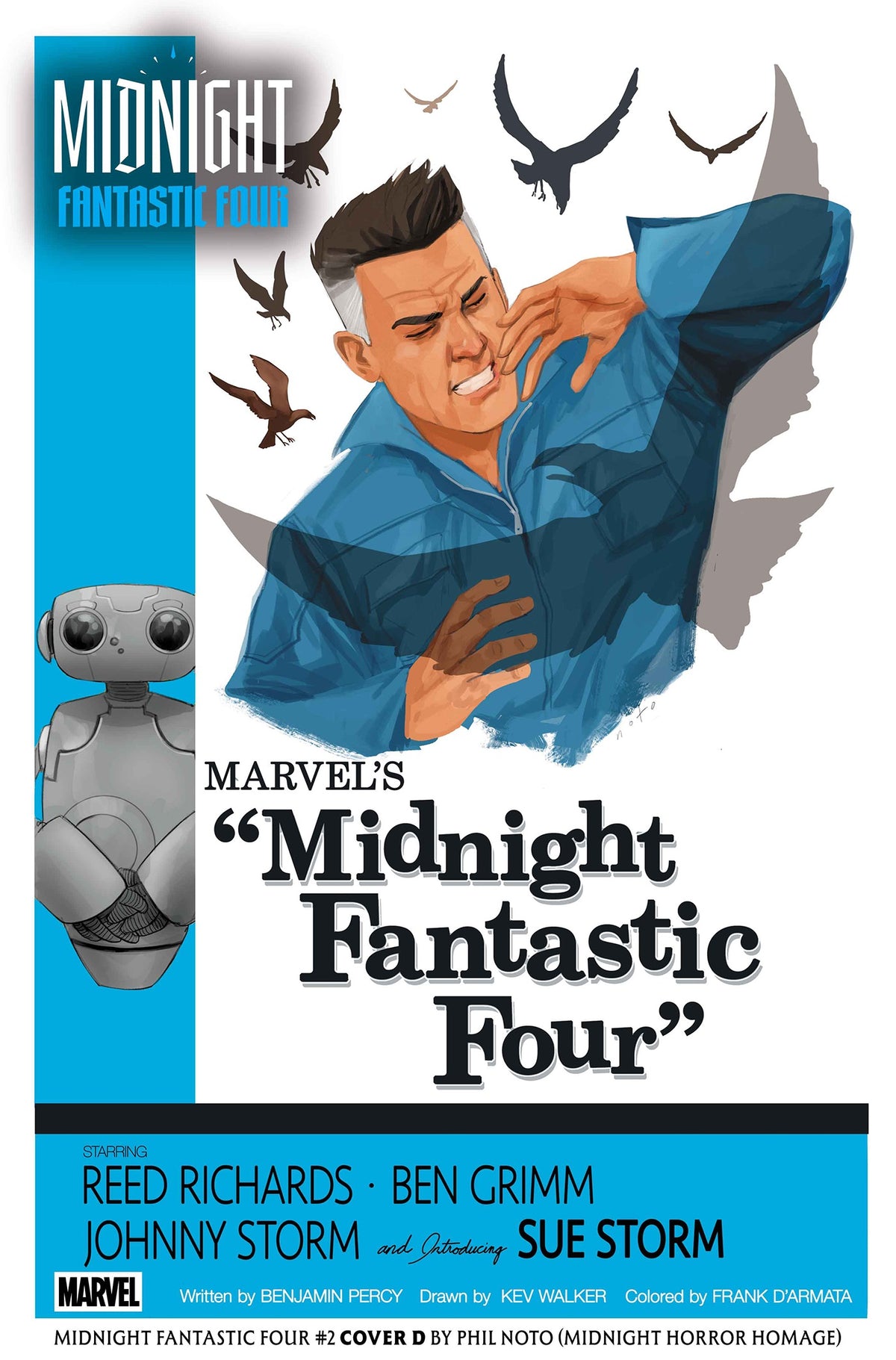 MIDNIGHT FANTASTIC FOUR #2 COVER D PHIL NOTO MIDNIGHT HORROR HOMAGE VARIANT (Expected in Stock 11/18/26)