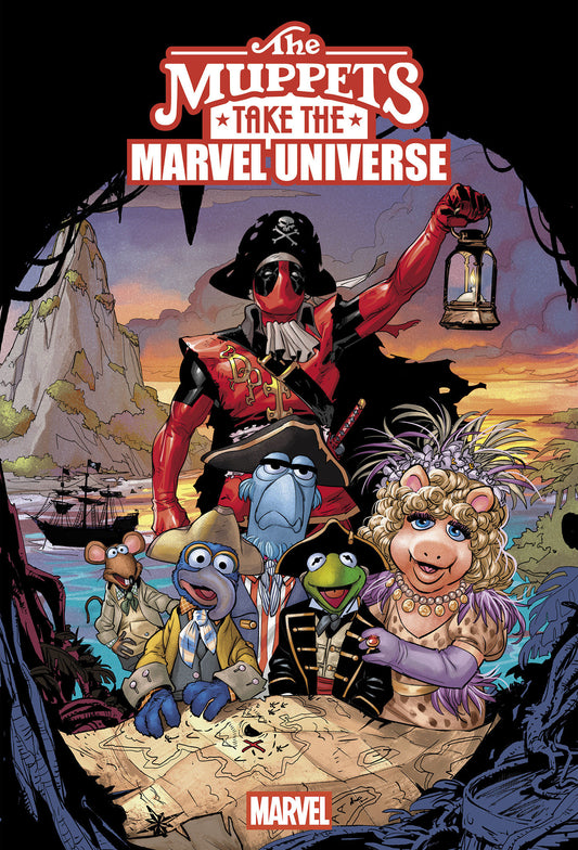 MUPPETS TAKE THE MARVEL UNIVERSE #1 MATTEO LOLLI MUPPET TREASURE ISLAND 30 TH ANNIVERSARY VARIANT (Expected in Stock 9/23/26)
