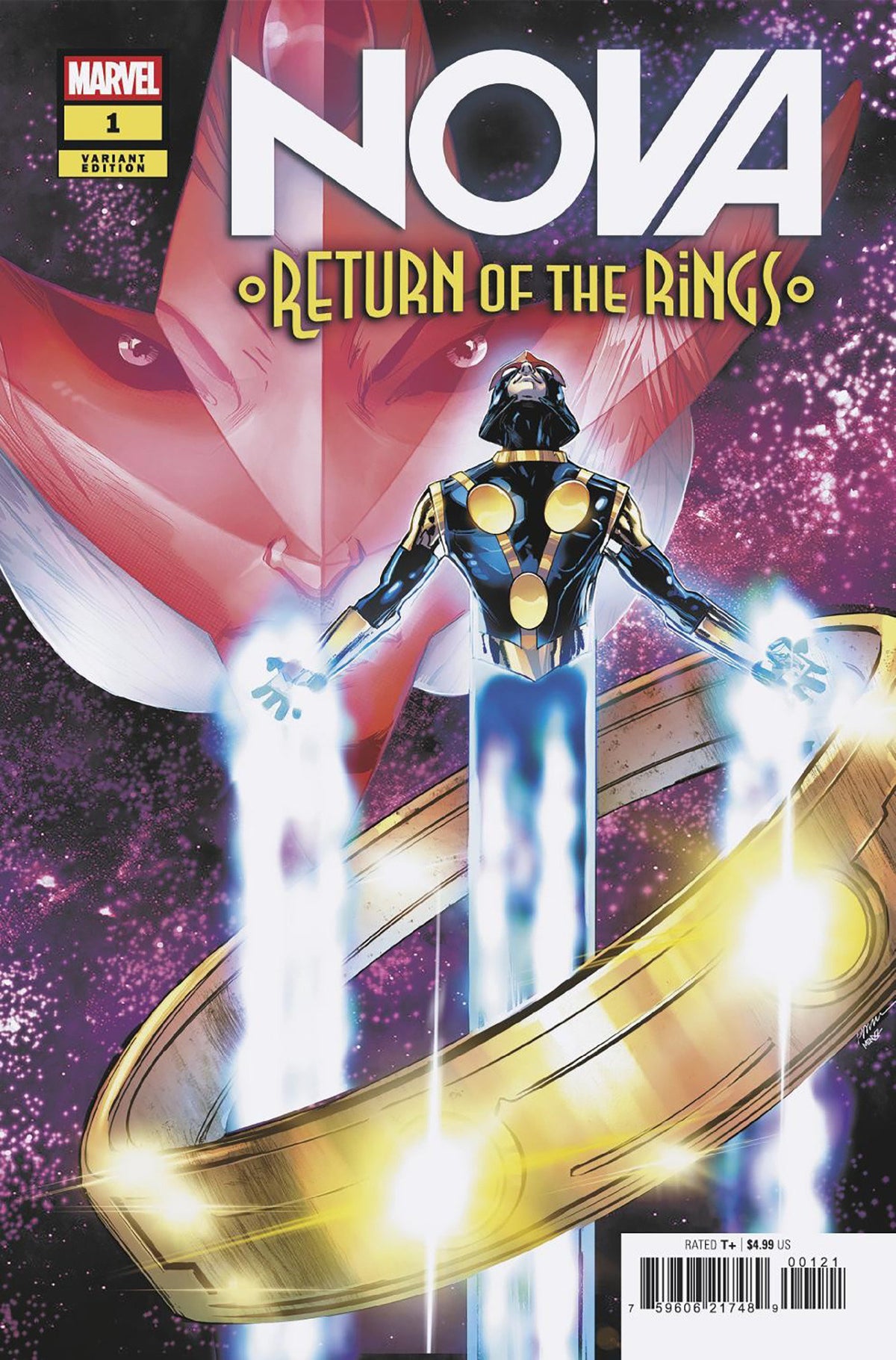 NOVA: RETURN OF THE RINGS #1 PHIL JIMENEZ VARIANT (Expected in Stock 10/14/26)