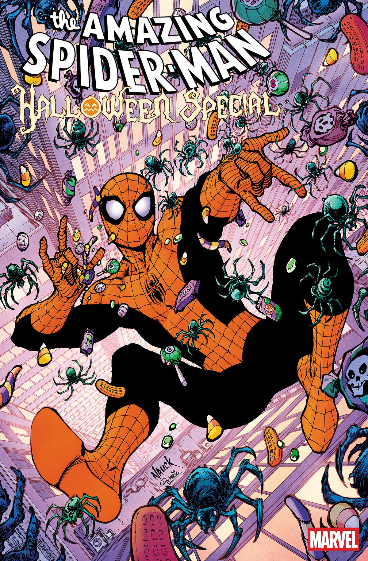 AMAZING SPIDER-MAN: HALLOWEEN SPECIAL #1 TODD NAUCK VARIANT (Expected in Stock 10/21/26)