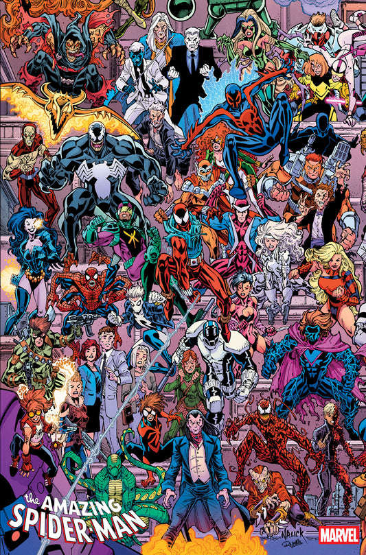AMAZING SPIDER-MAN #1002 TODD NAUCK 4 PART CONNECTING LEGACY VARIANT